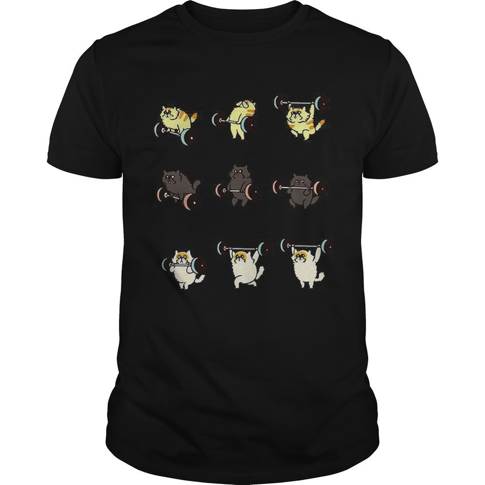 Weight Lifting Cats Shirt
